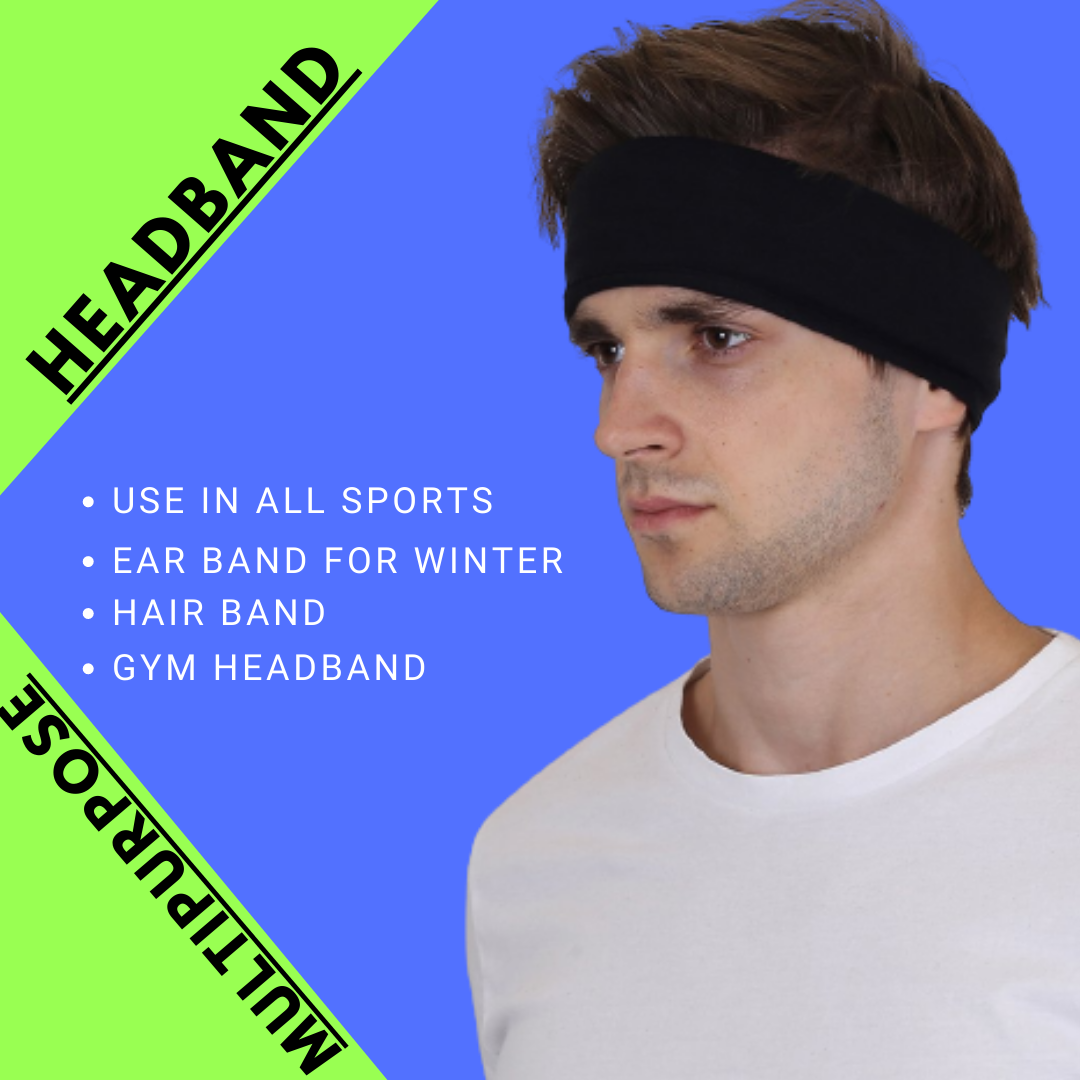 Cotton Head Wrap Bandana, 9 in 1 Bandana, Helmet Cap, Hair Band, Face Mask for Riding Bikes, Suitable for Both Men and Women, Free Size (Pack of 1) Black image 2
