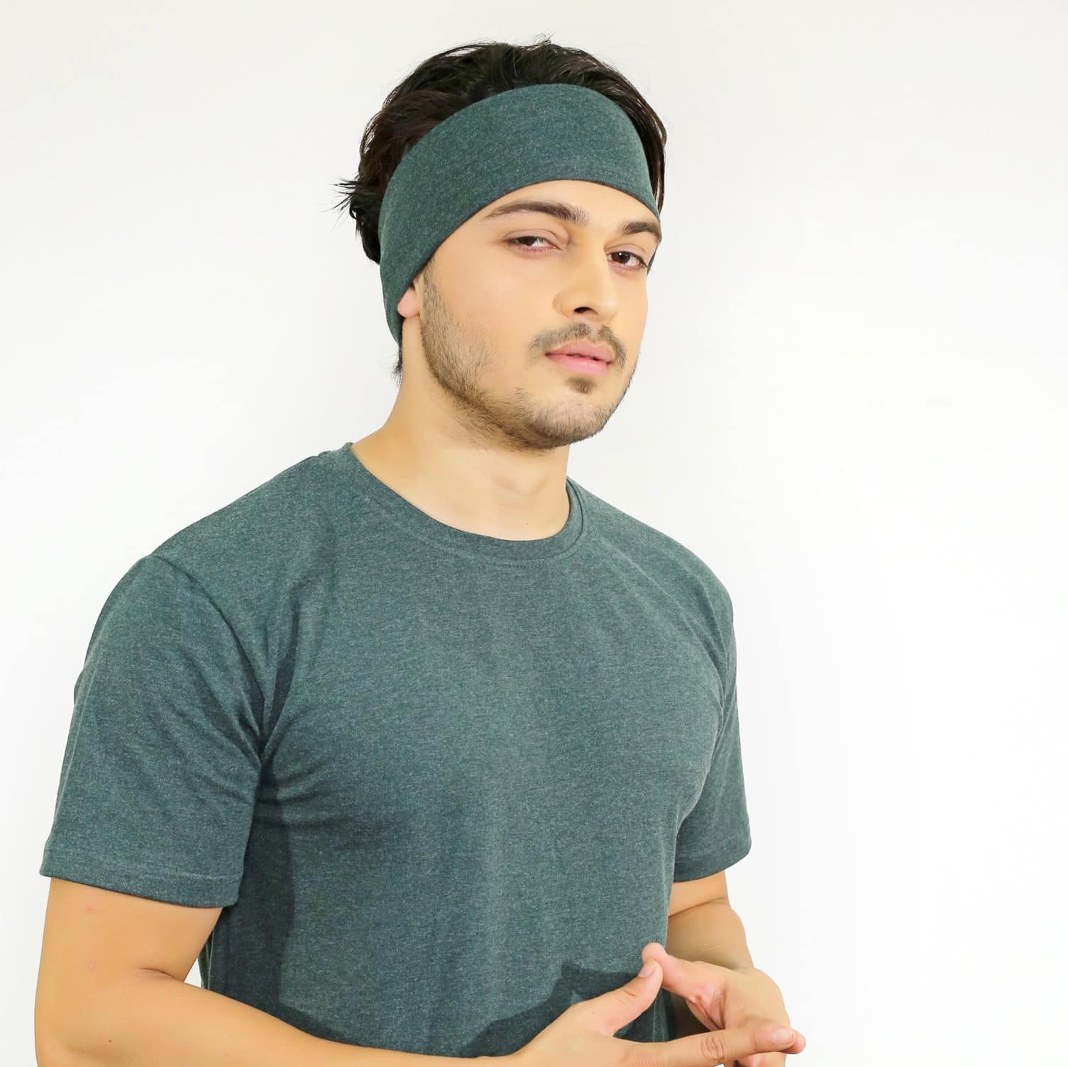 Bottle Green Head Band image 1