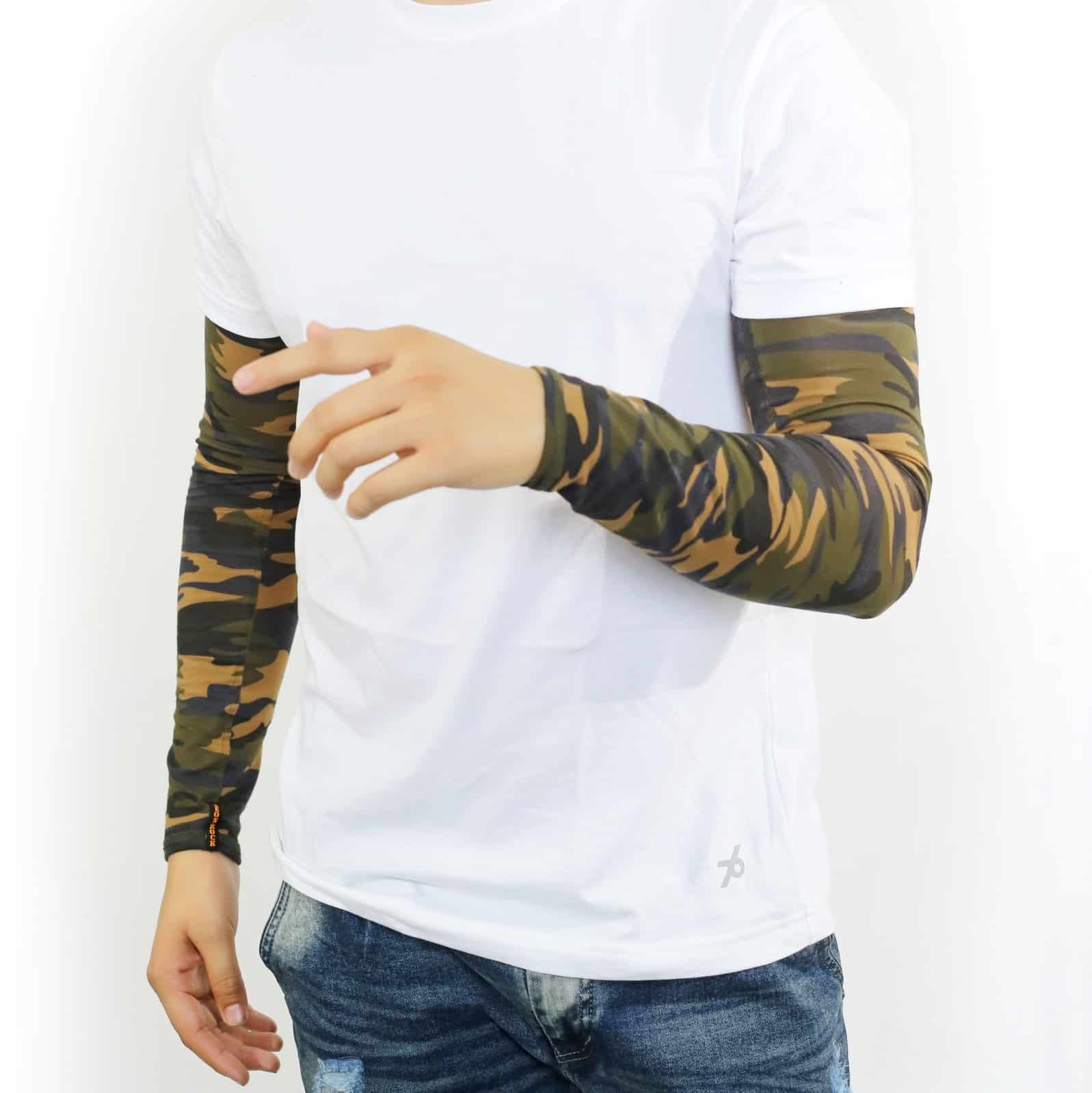 Olive Military Hand-Sleeves image 1