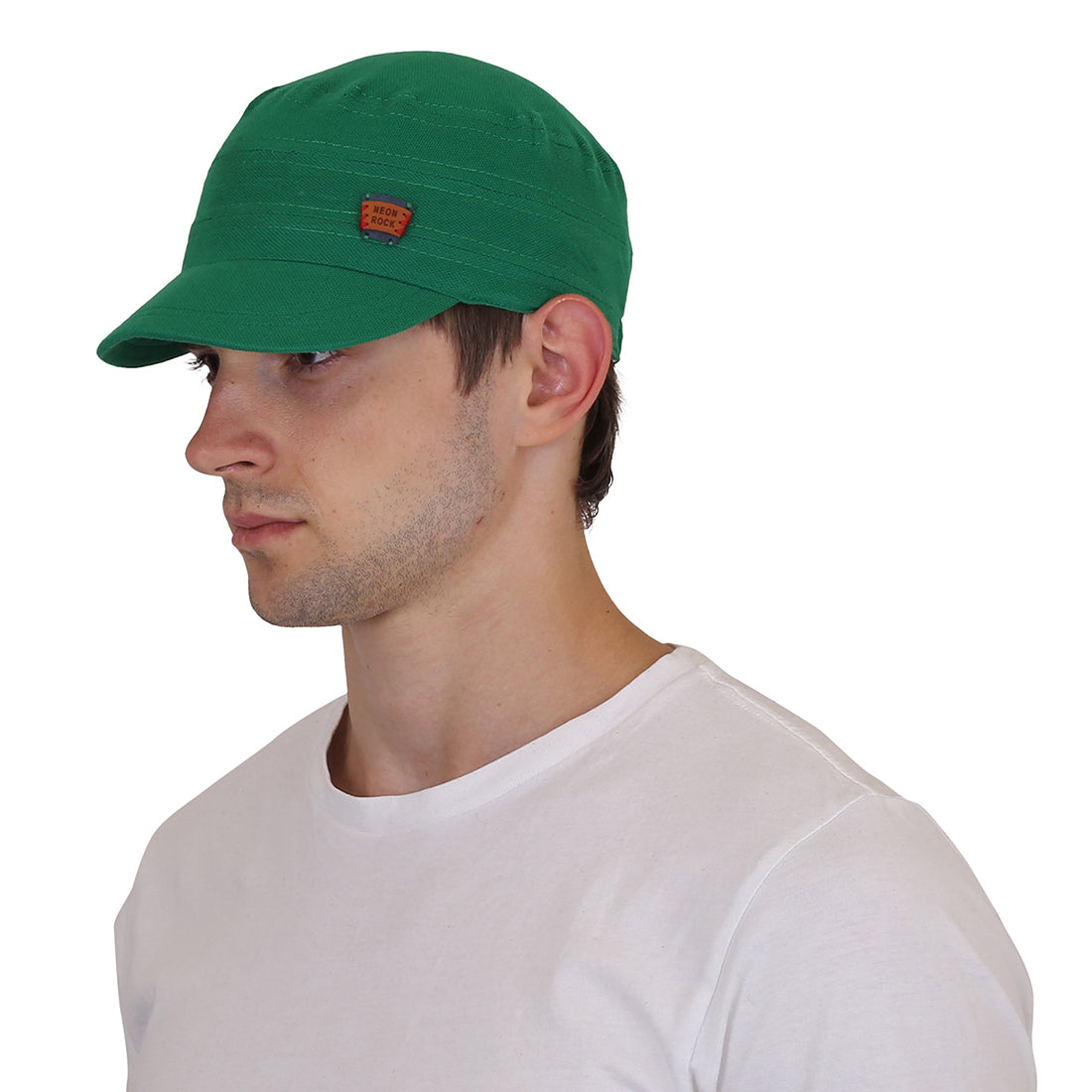 Men and Women Foldable Cotton Pocket Cap for All Sports and Outdoor Activities Green image 3