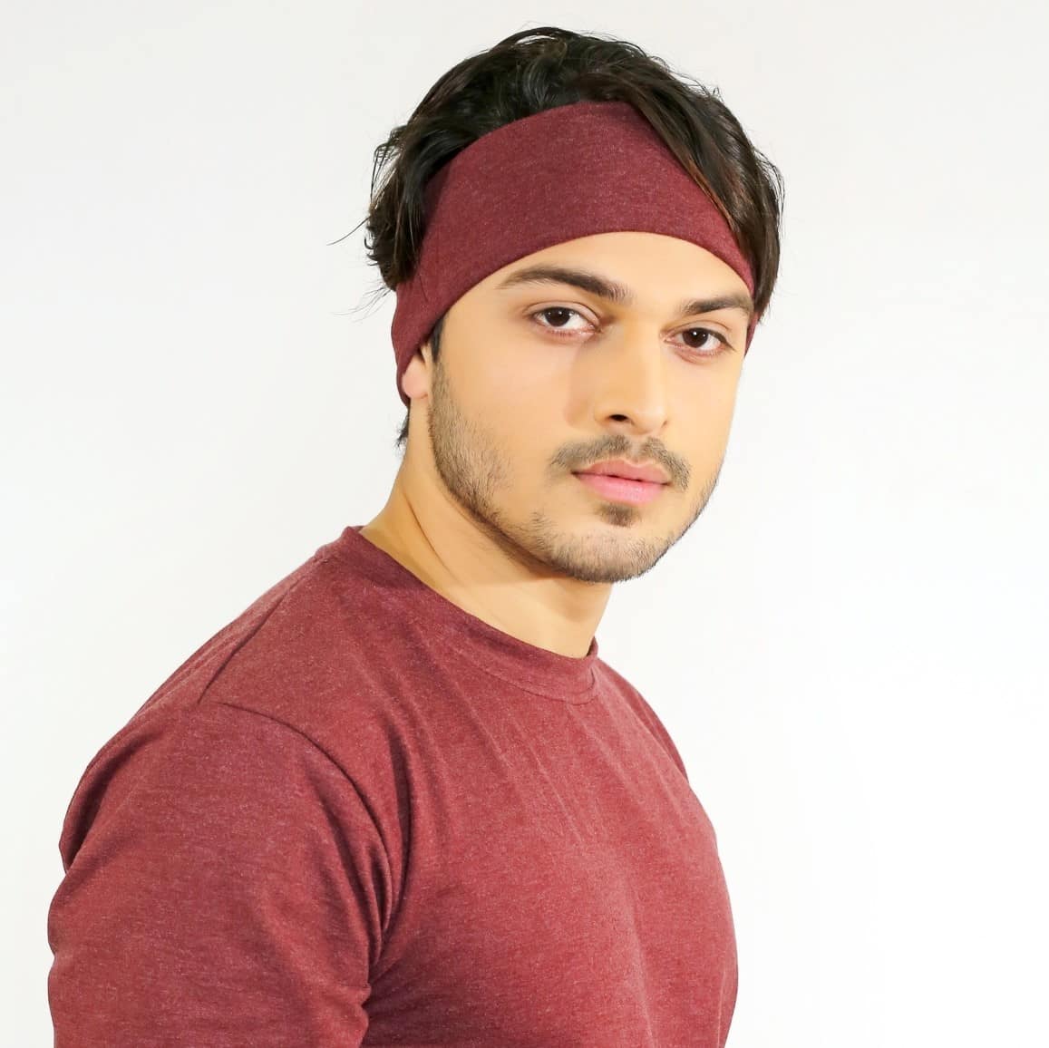 Maroon Head Band image 1