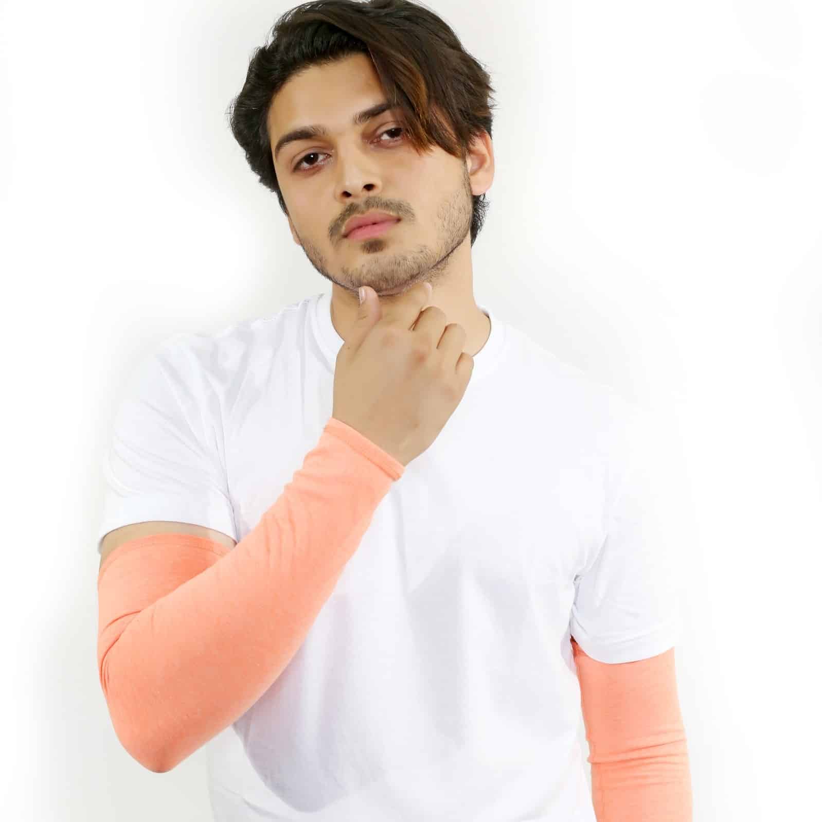 Peach Hand-Sleeves image 1