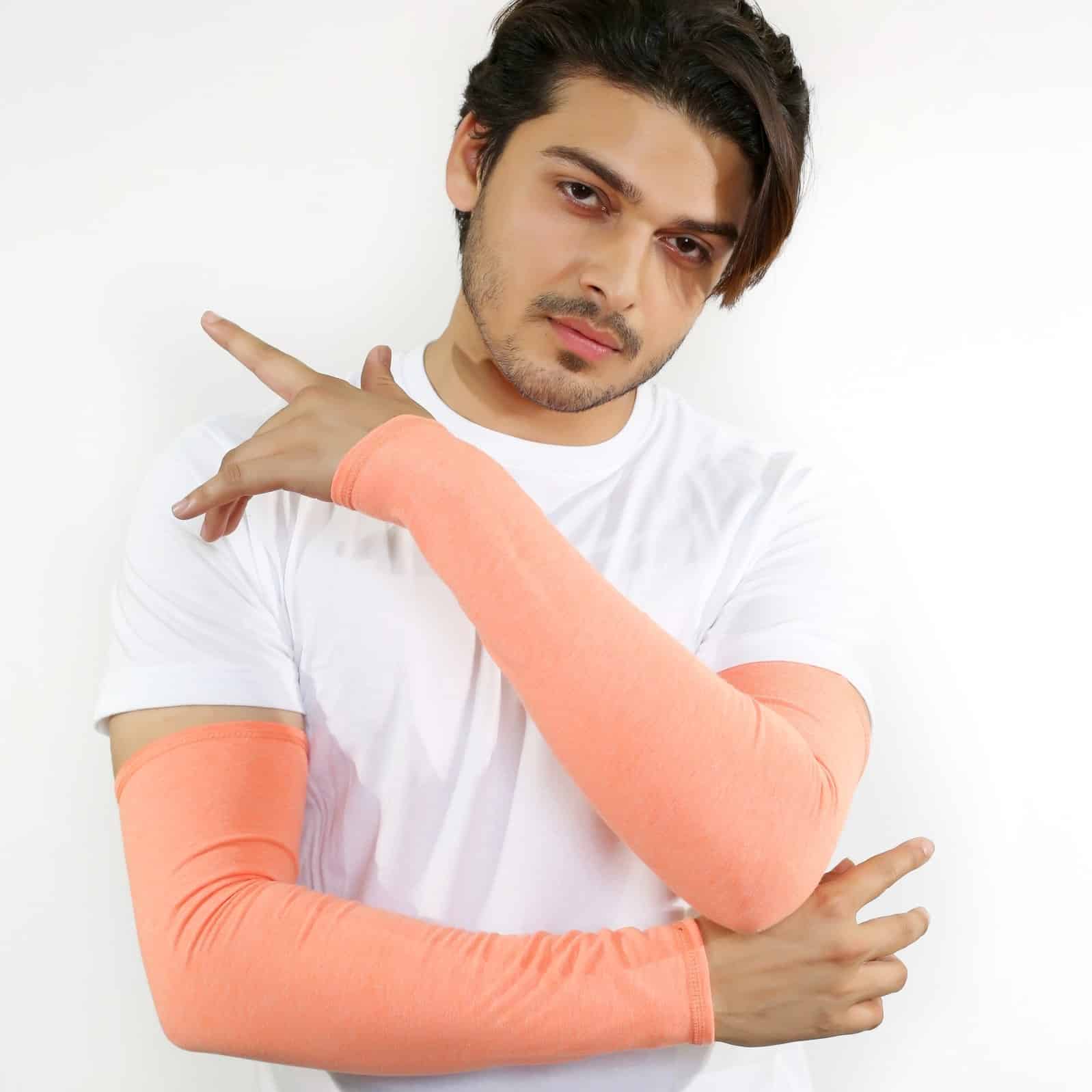 Peach Hand-Sleeves image 0