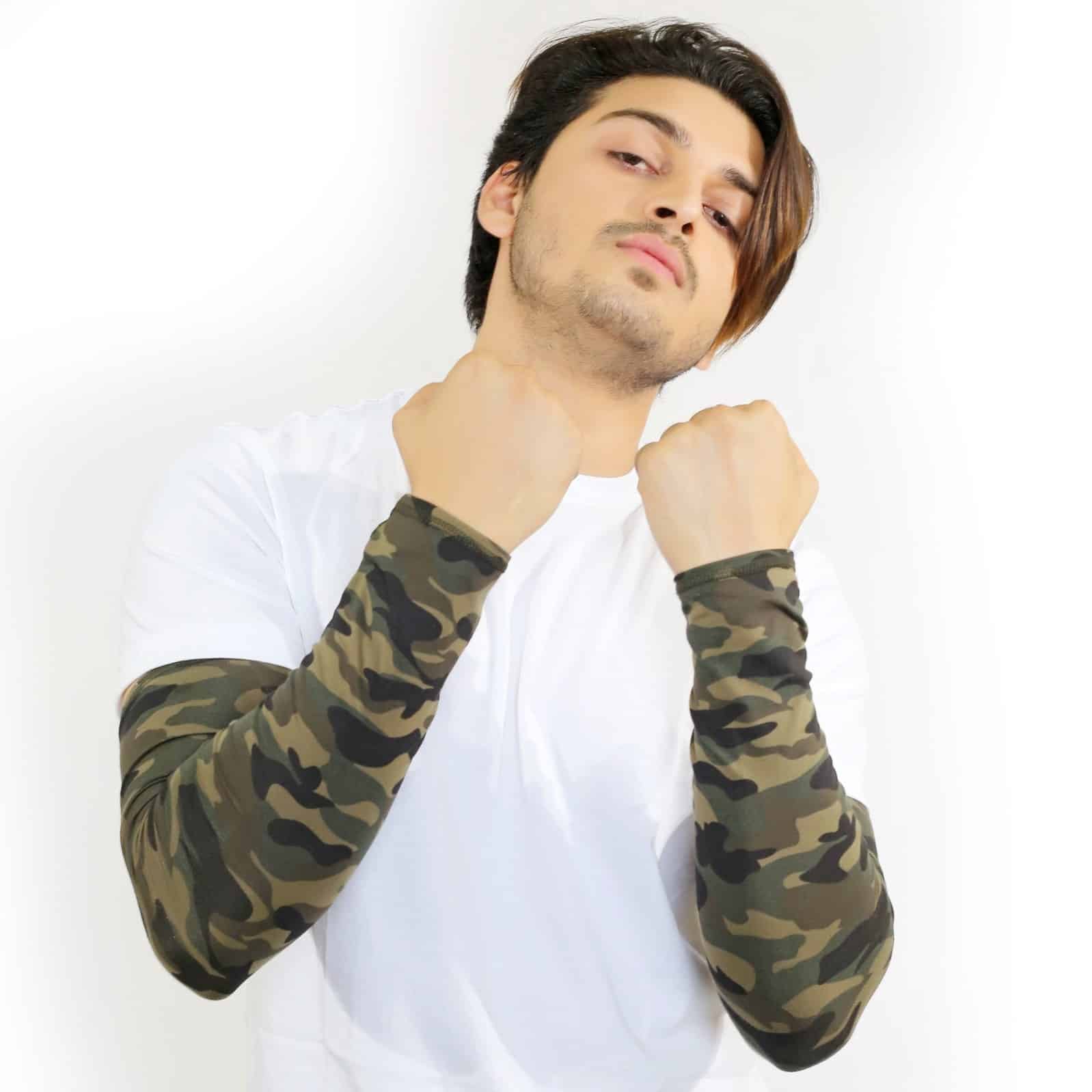 Green Military Hand-Sleeves image 5