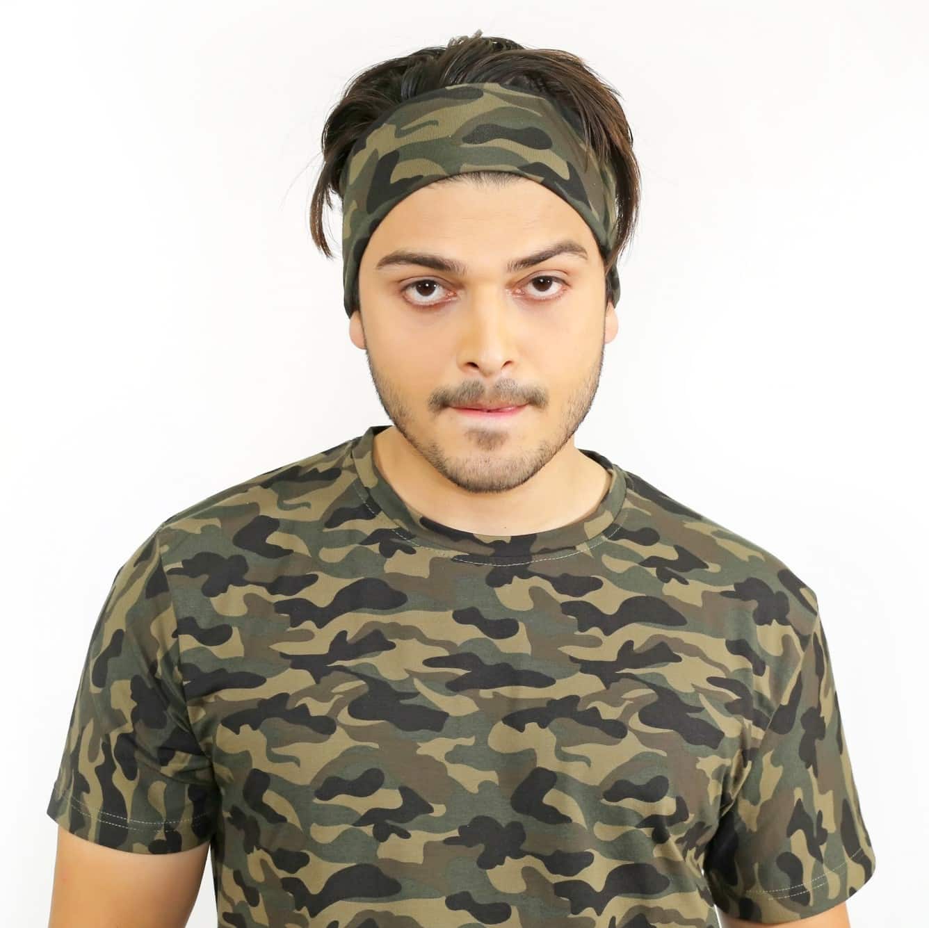 Green Military Head Band image 4