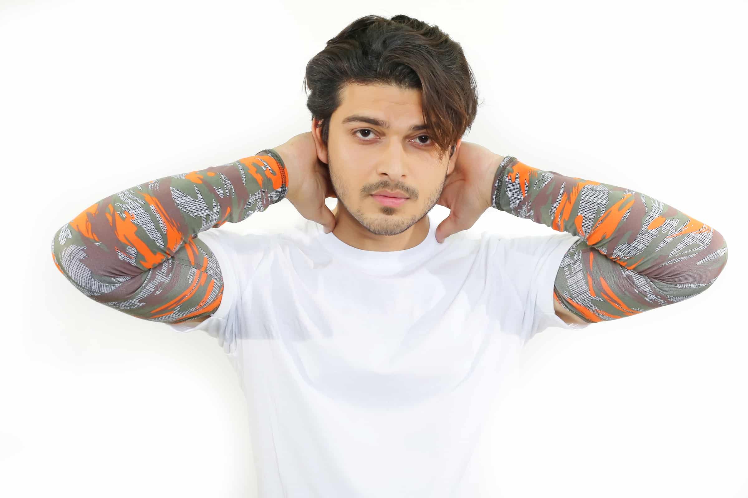 Tangy Orange Hand-Sleeves image 3