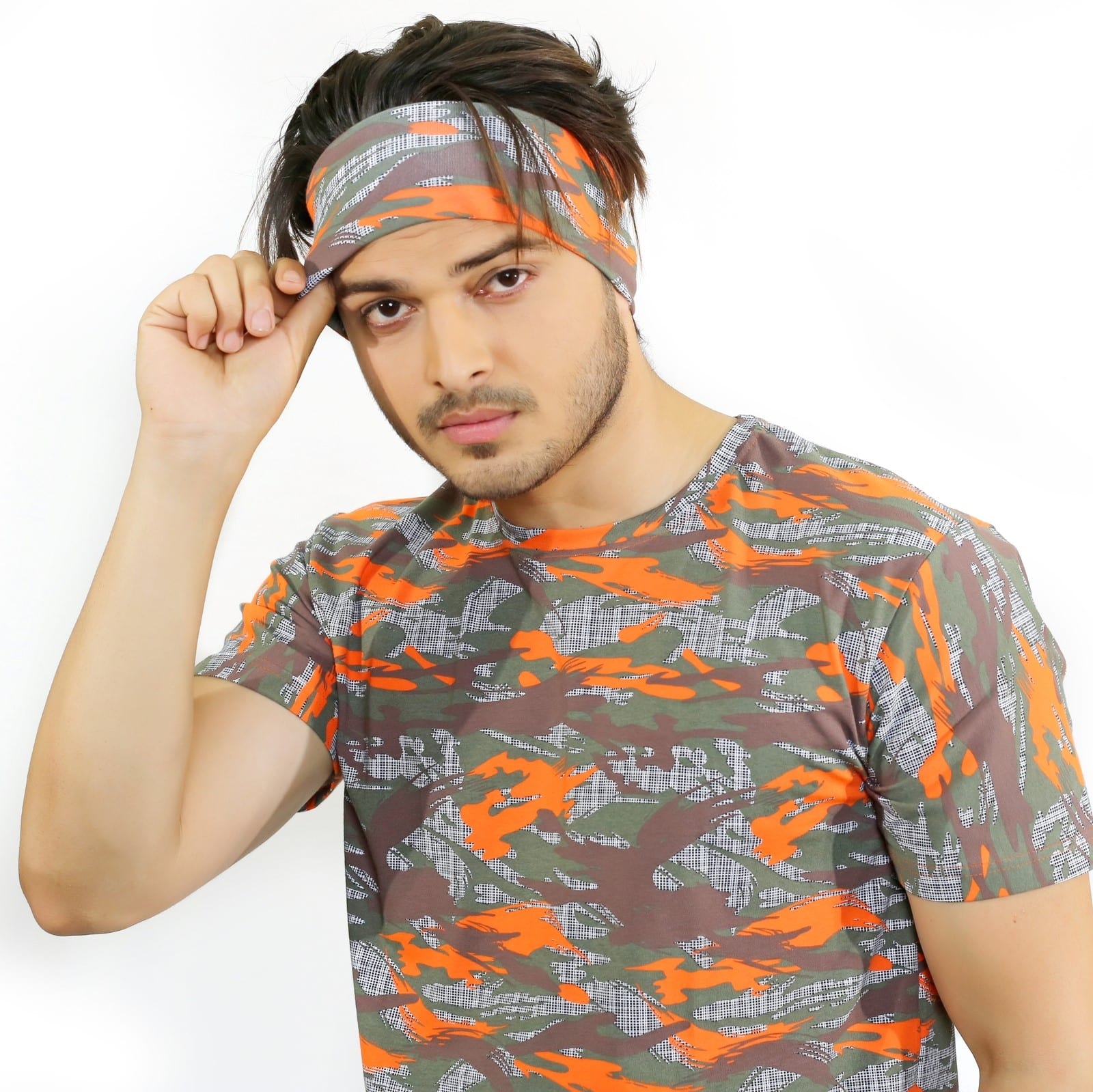 Orange Military Head Band image 4