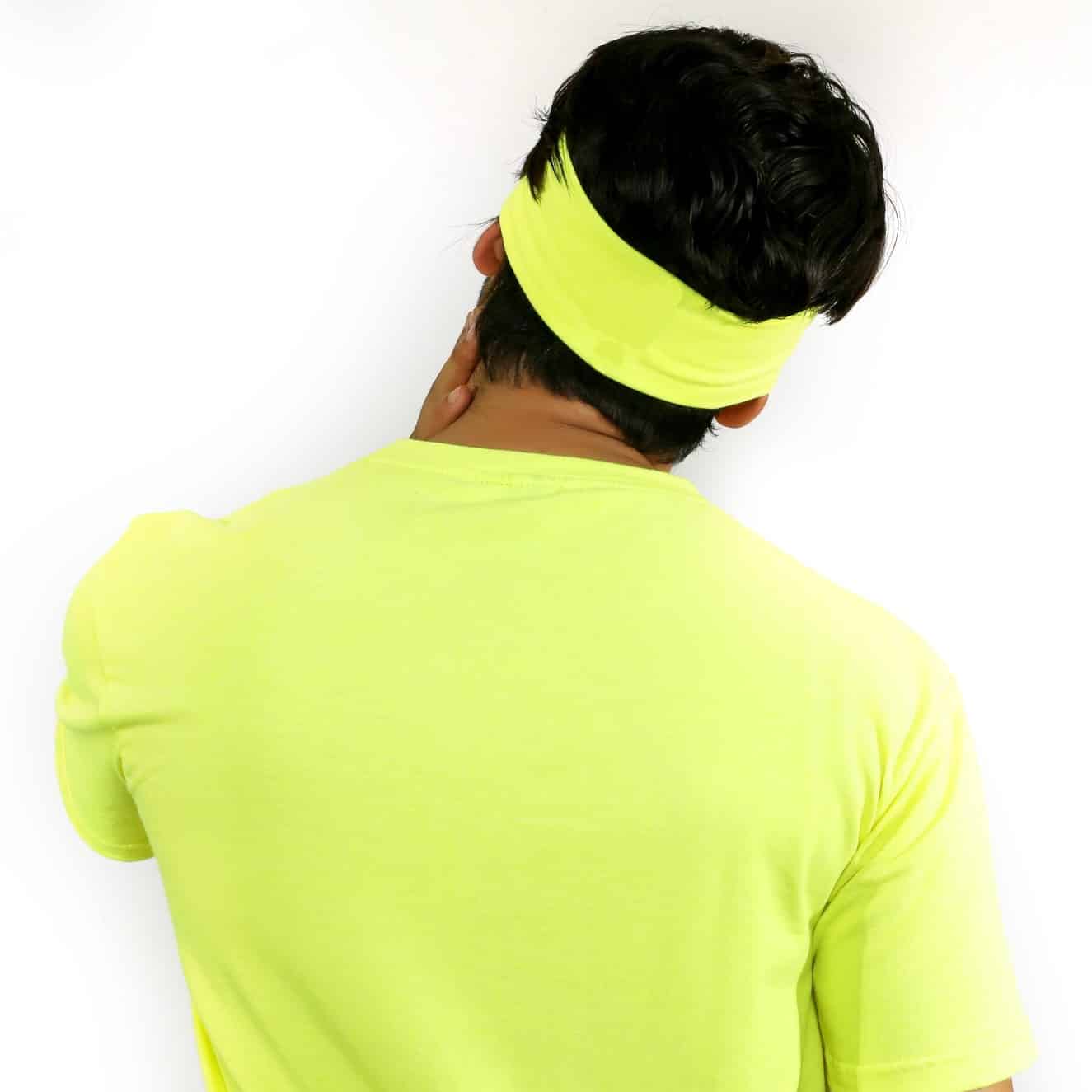 Lemon Yellow Head Band image 3