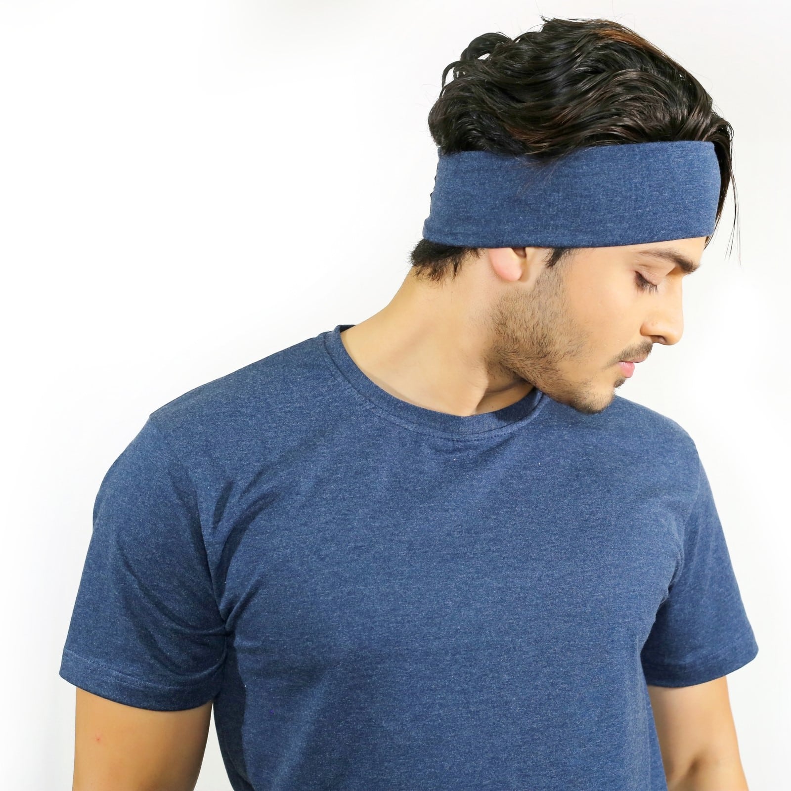 Navy Blue Head Band image 3