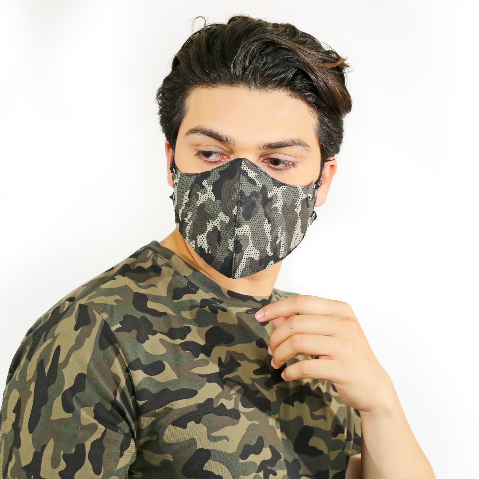 Cotton Camo Mask image 1