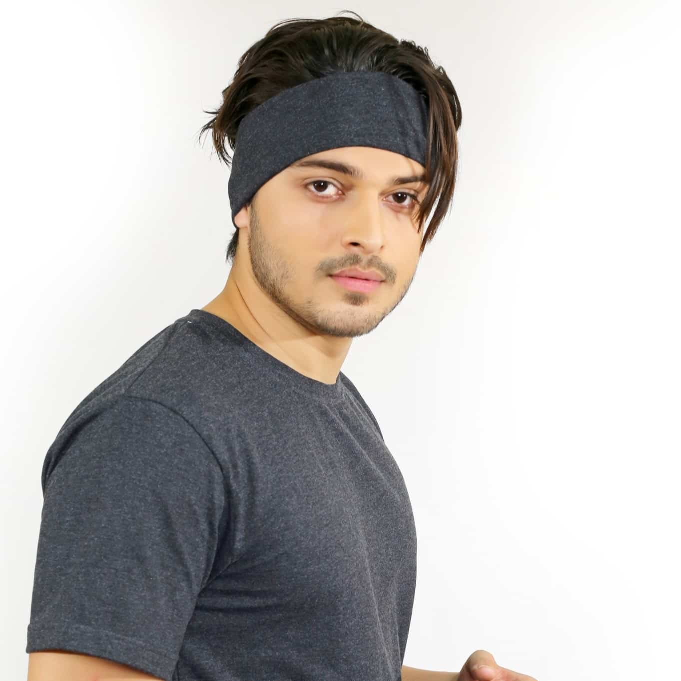 Charcoal Grey Head Band image 0