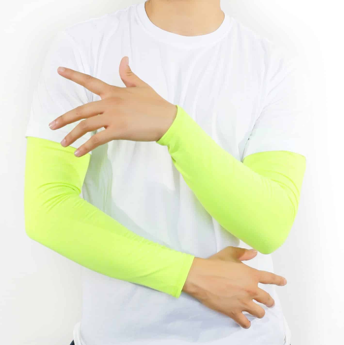 Tangy Green Hand-Sleeves image 1
