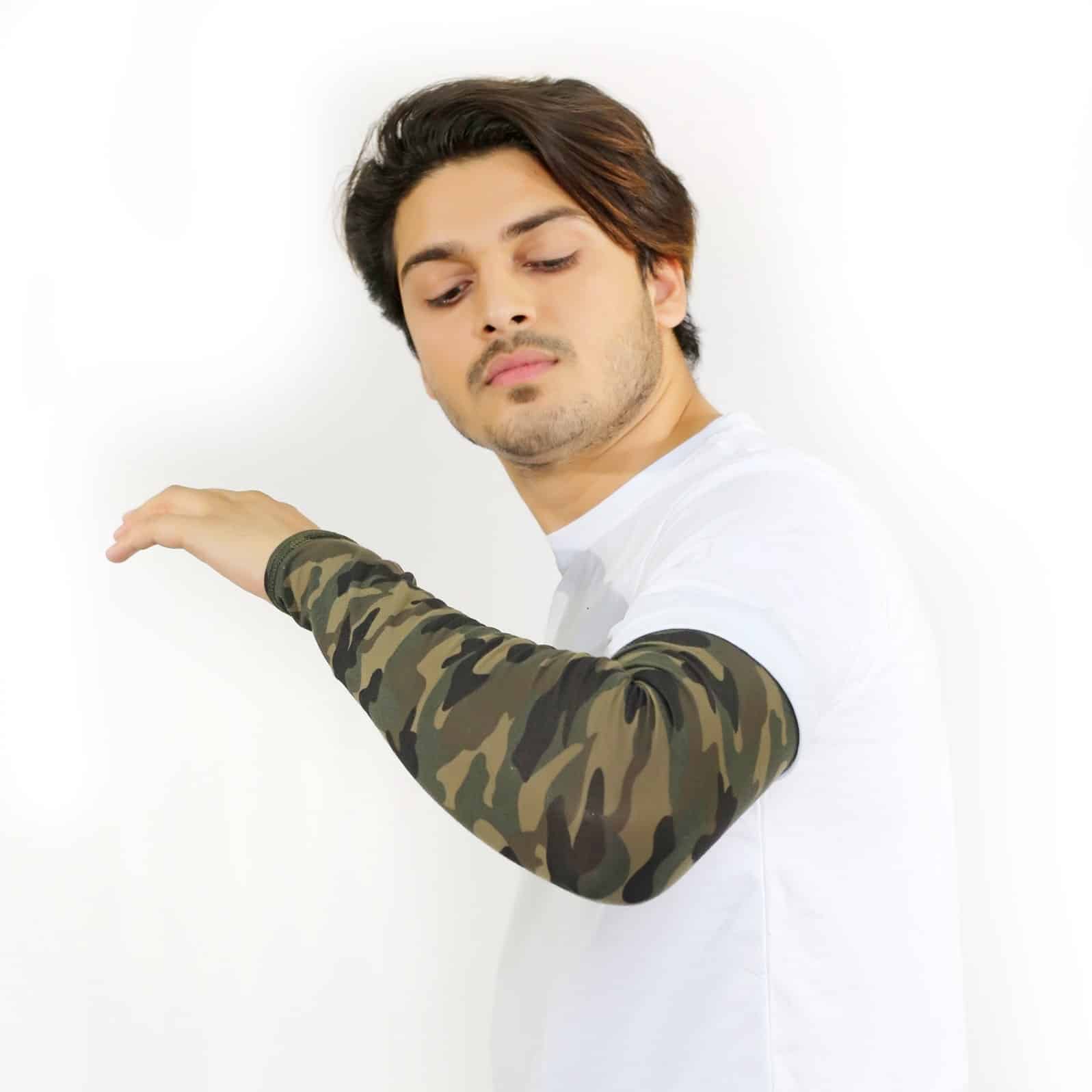 Green Military Hand-Sleeves image 0