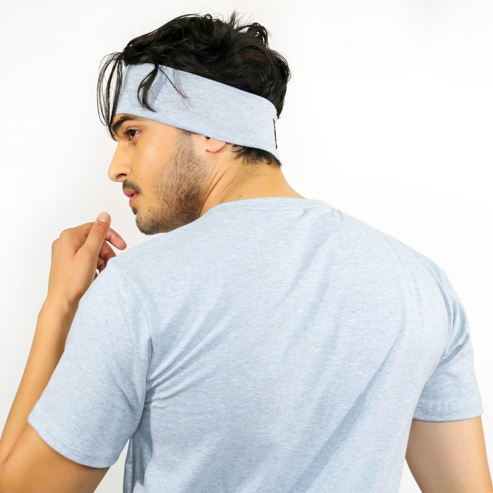 Mélange Grey Head Band image 2