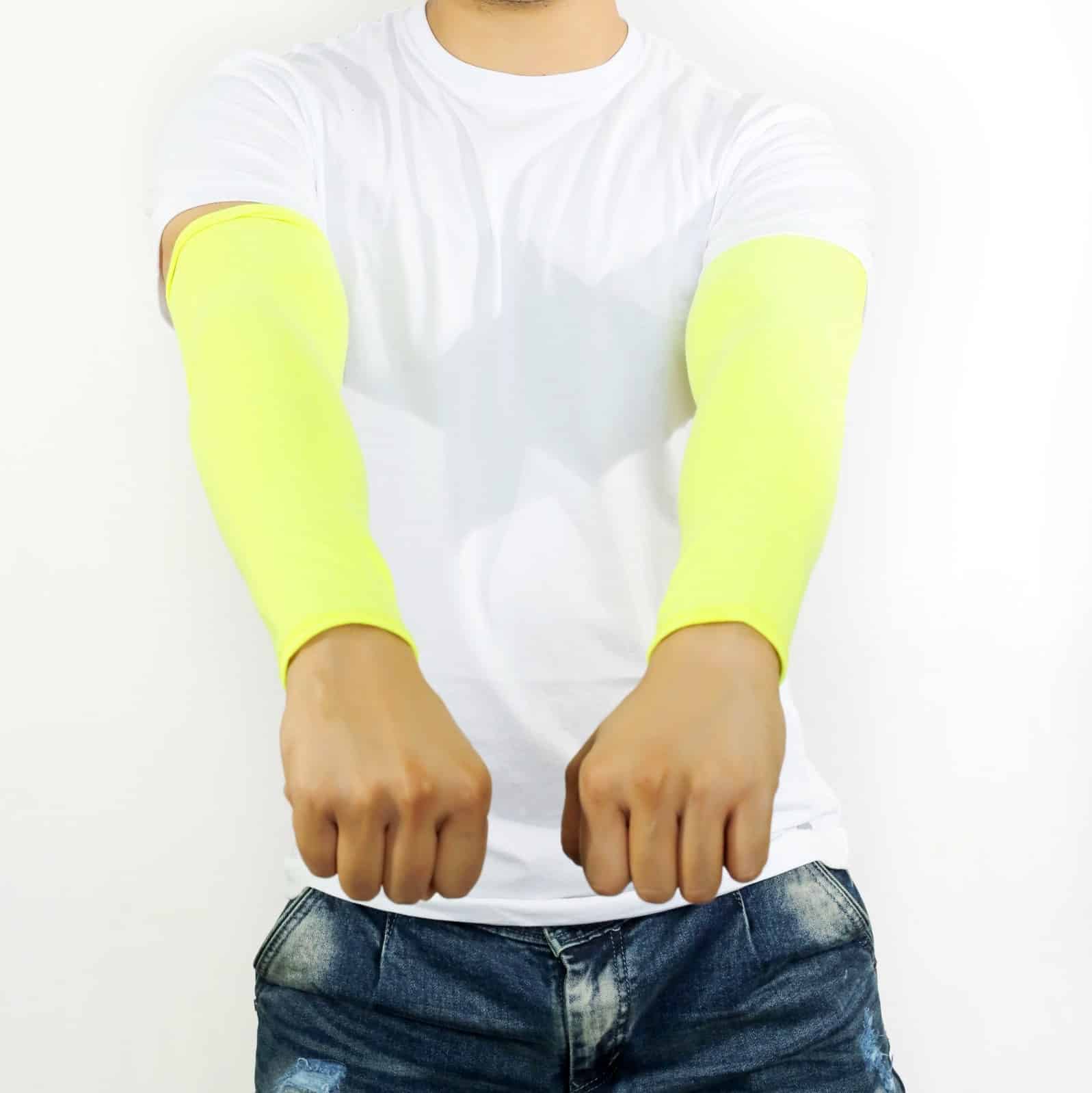 Lemon Yellow Hand-Sleeves image 2