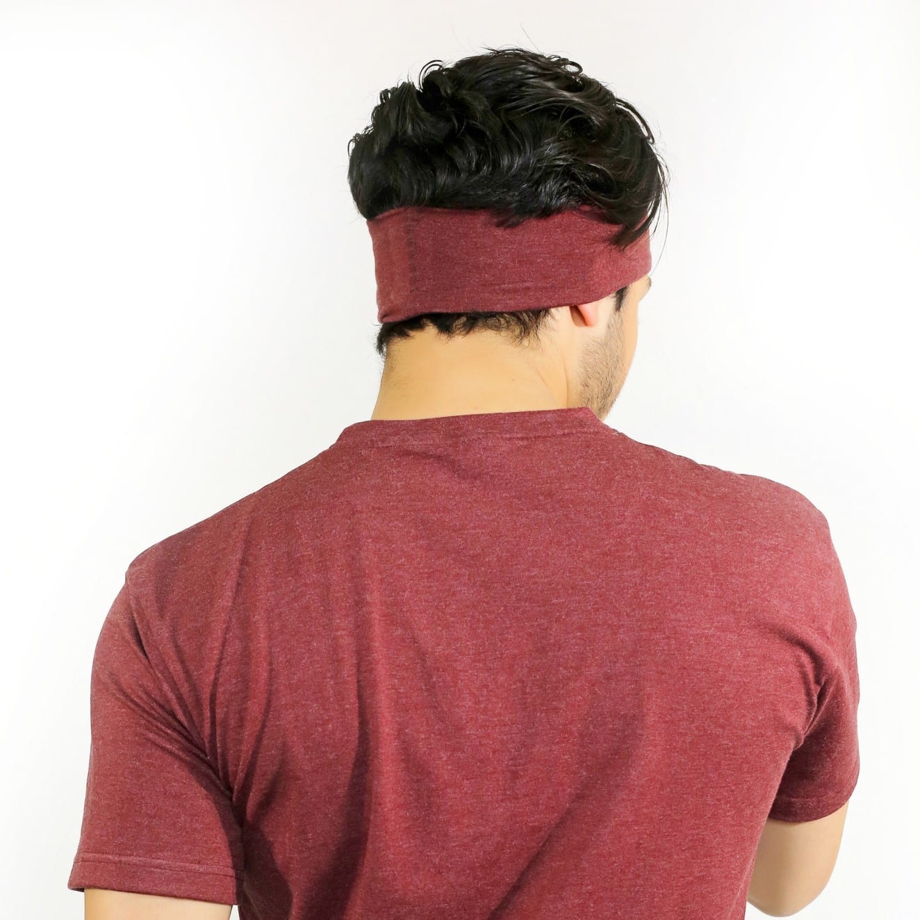 Maroon Head Band image 4