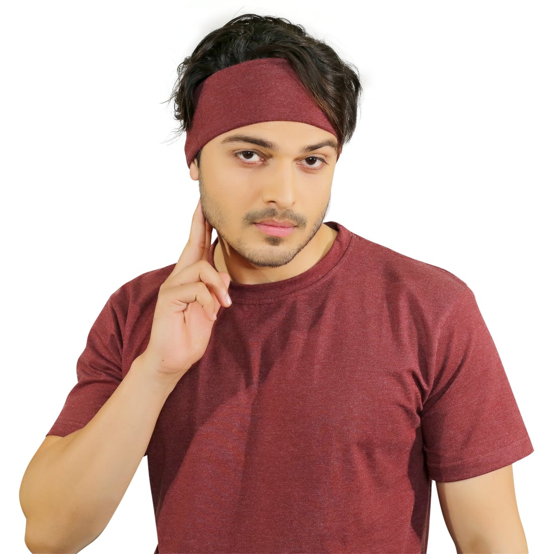 Maroon Head Band image 0