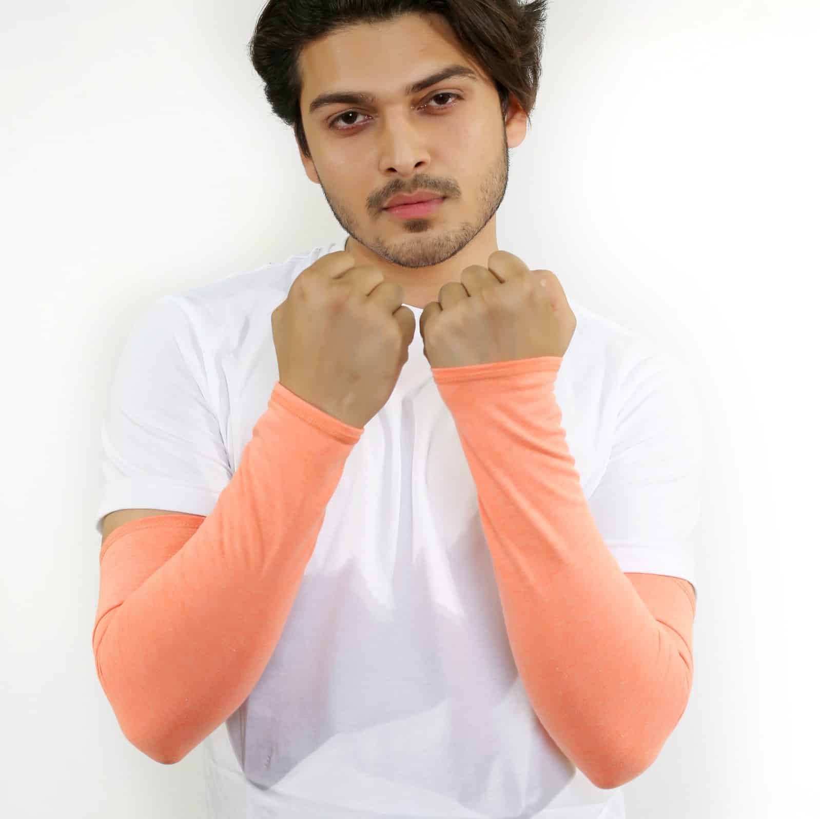 Peach Hand-Sleeves image 2
