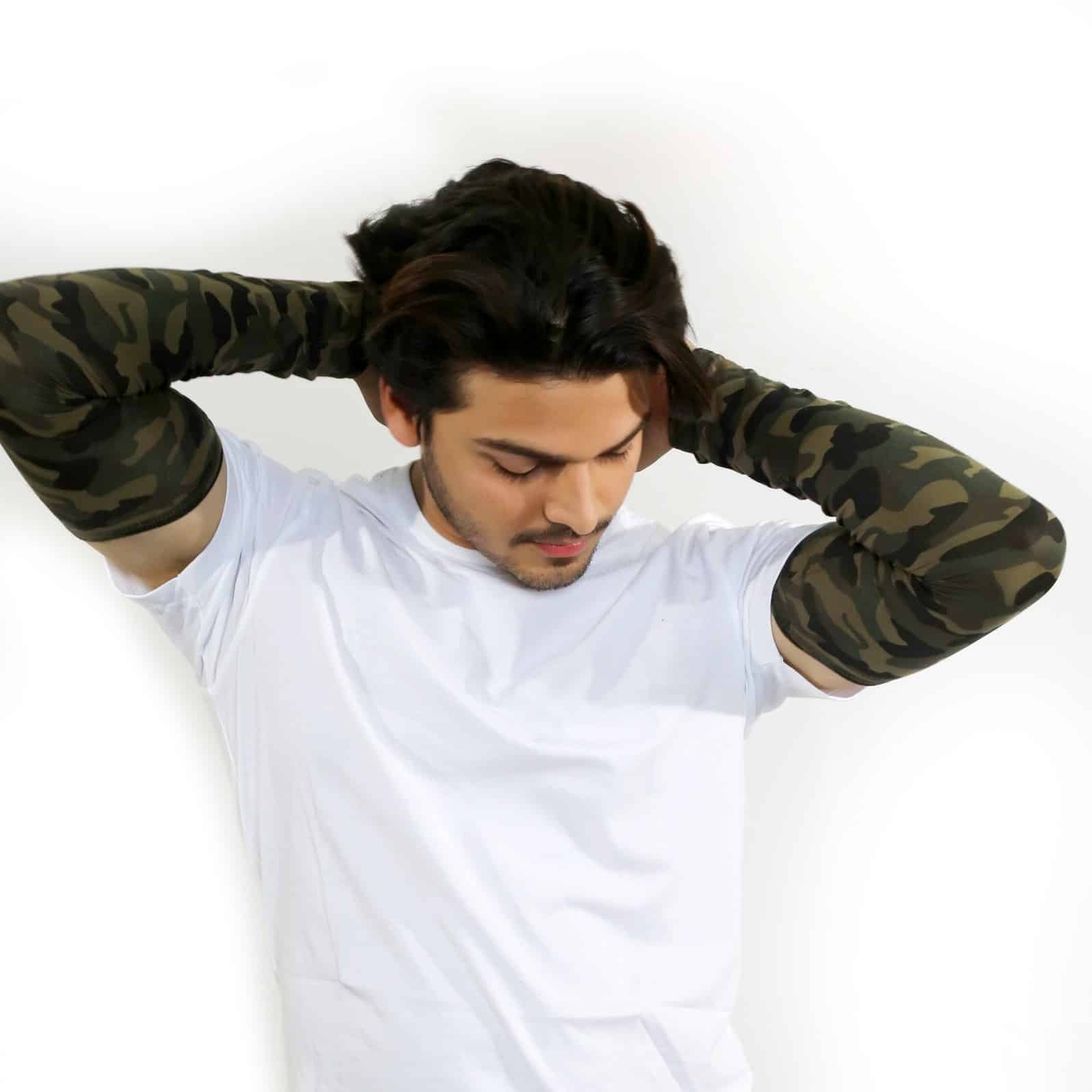 Green Military Hand-Sleeves image 4