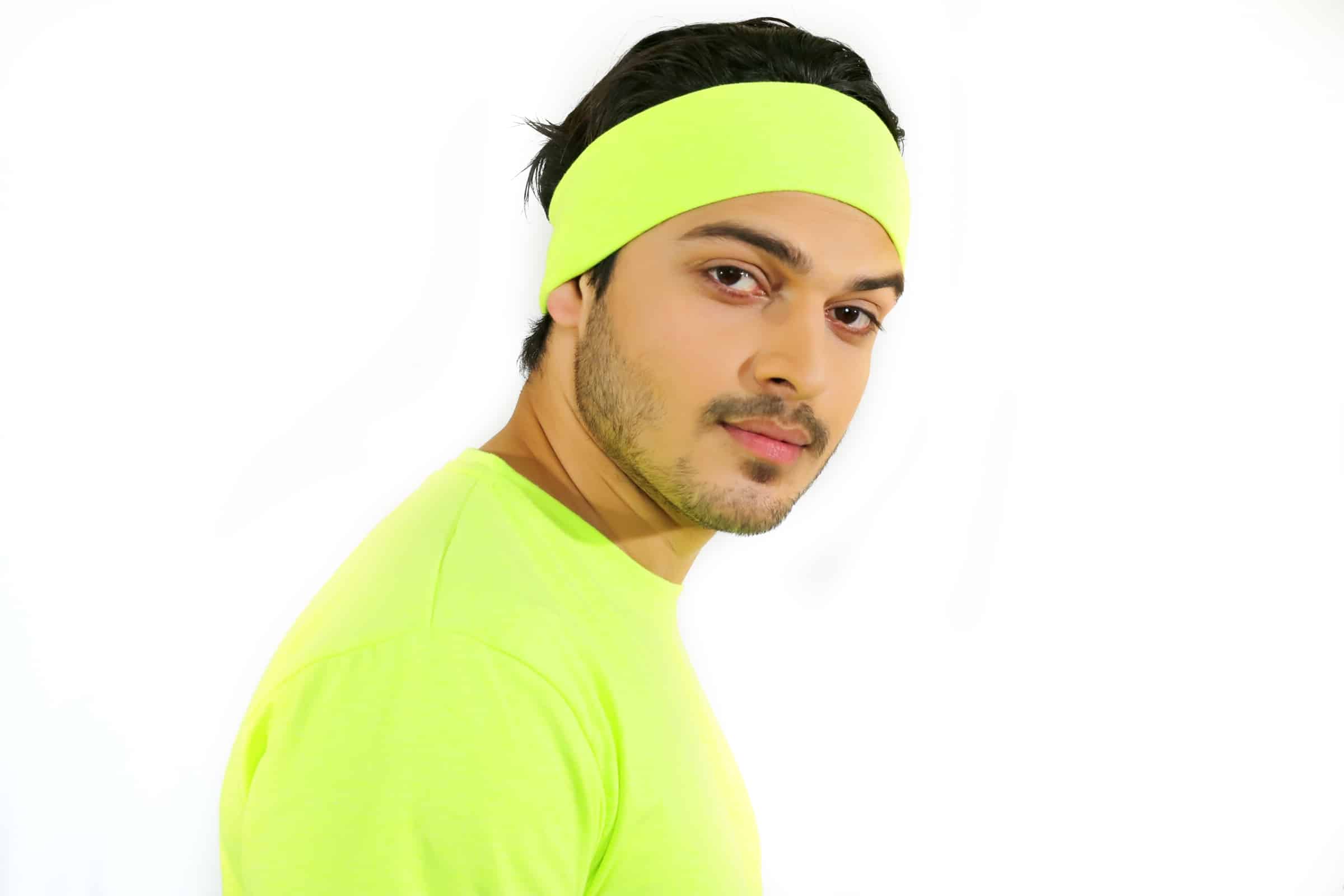 Neon Green Head Band image 3