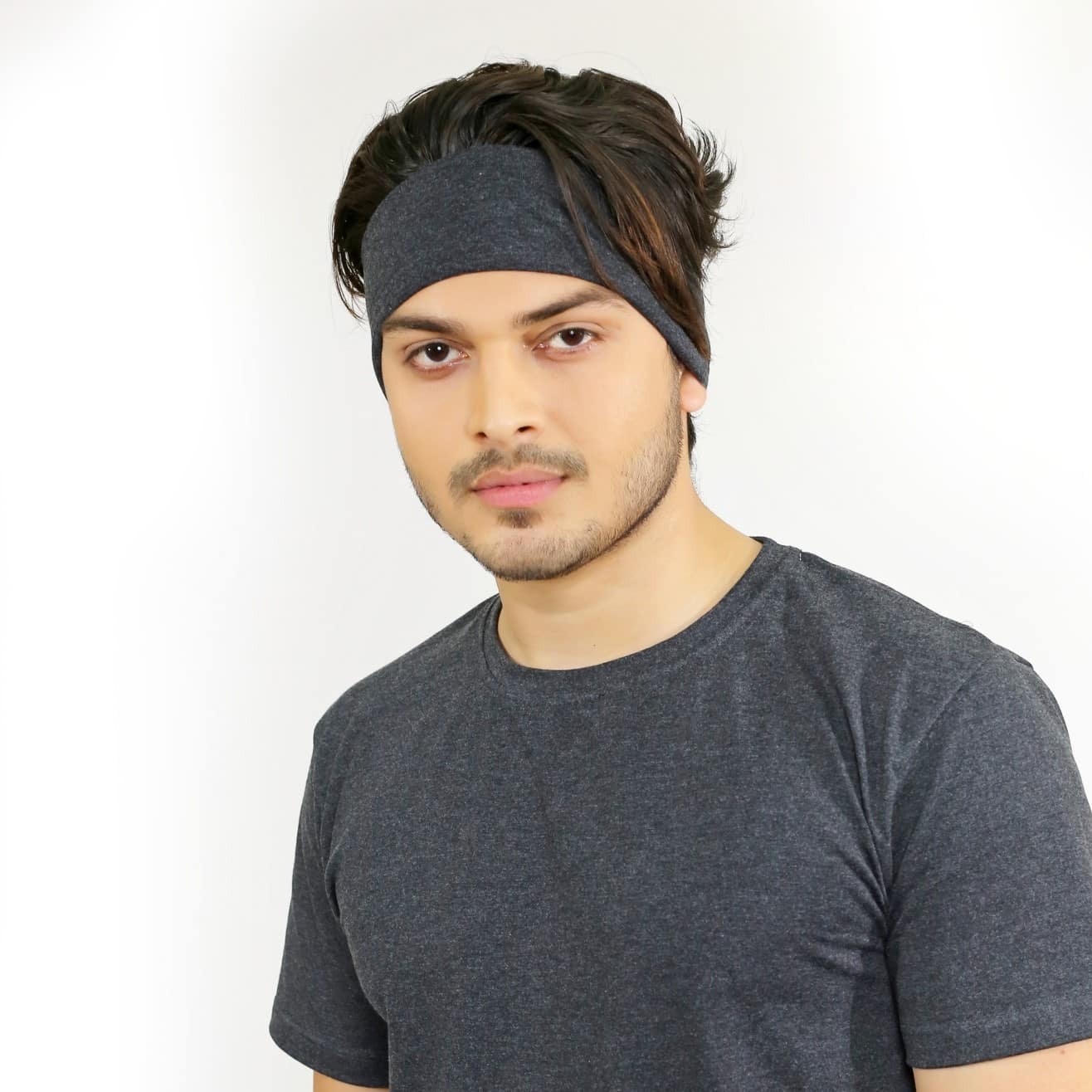 Charcoal Grey Head Band image 1