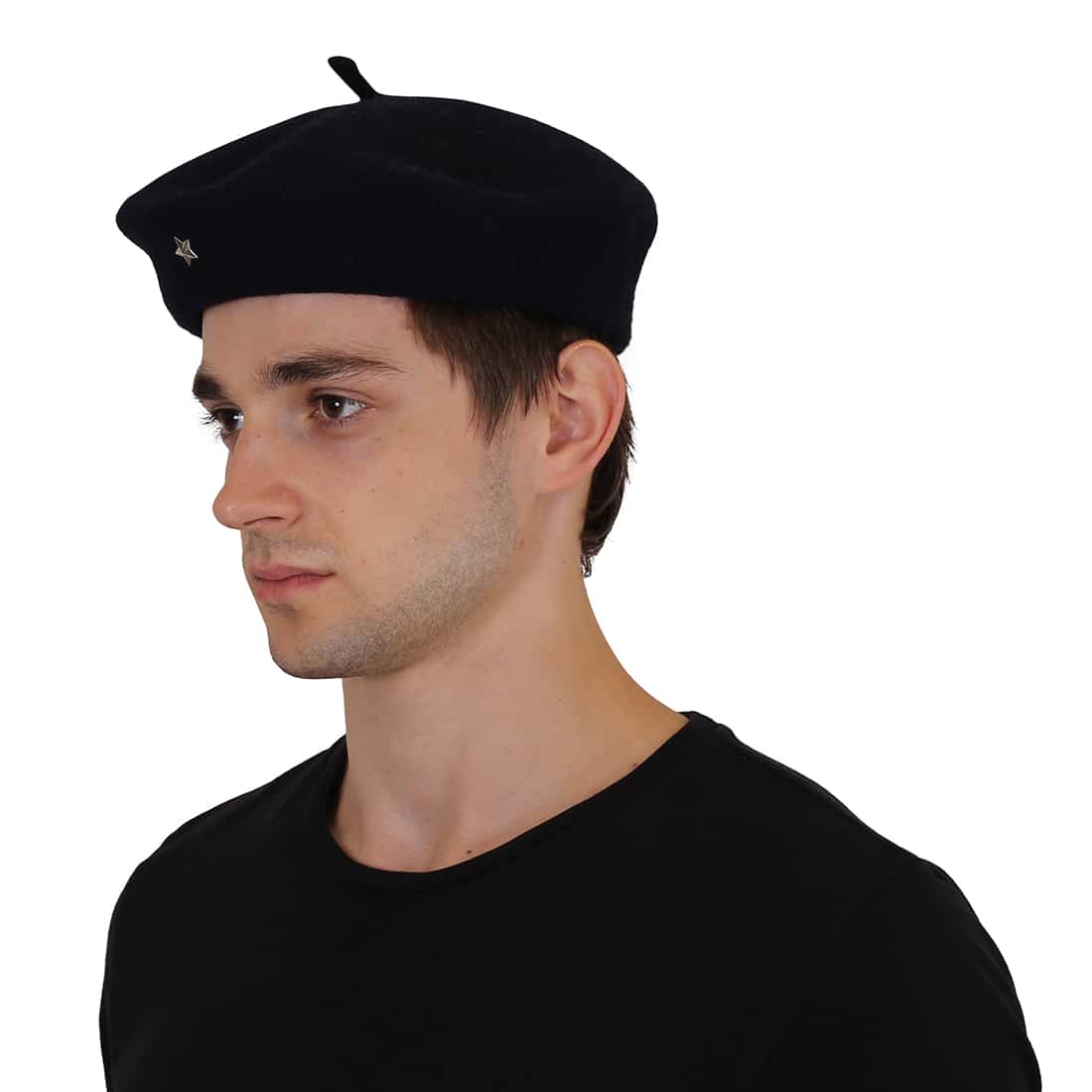Beret Cap Black image 1