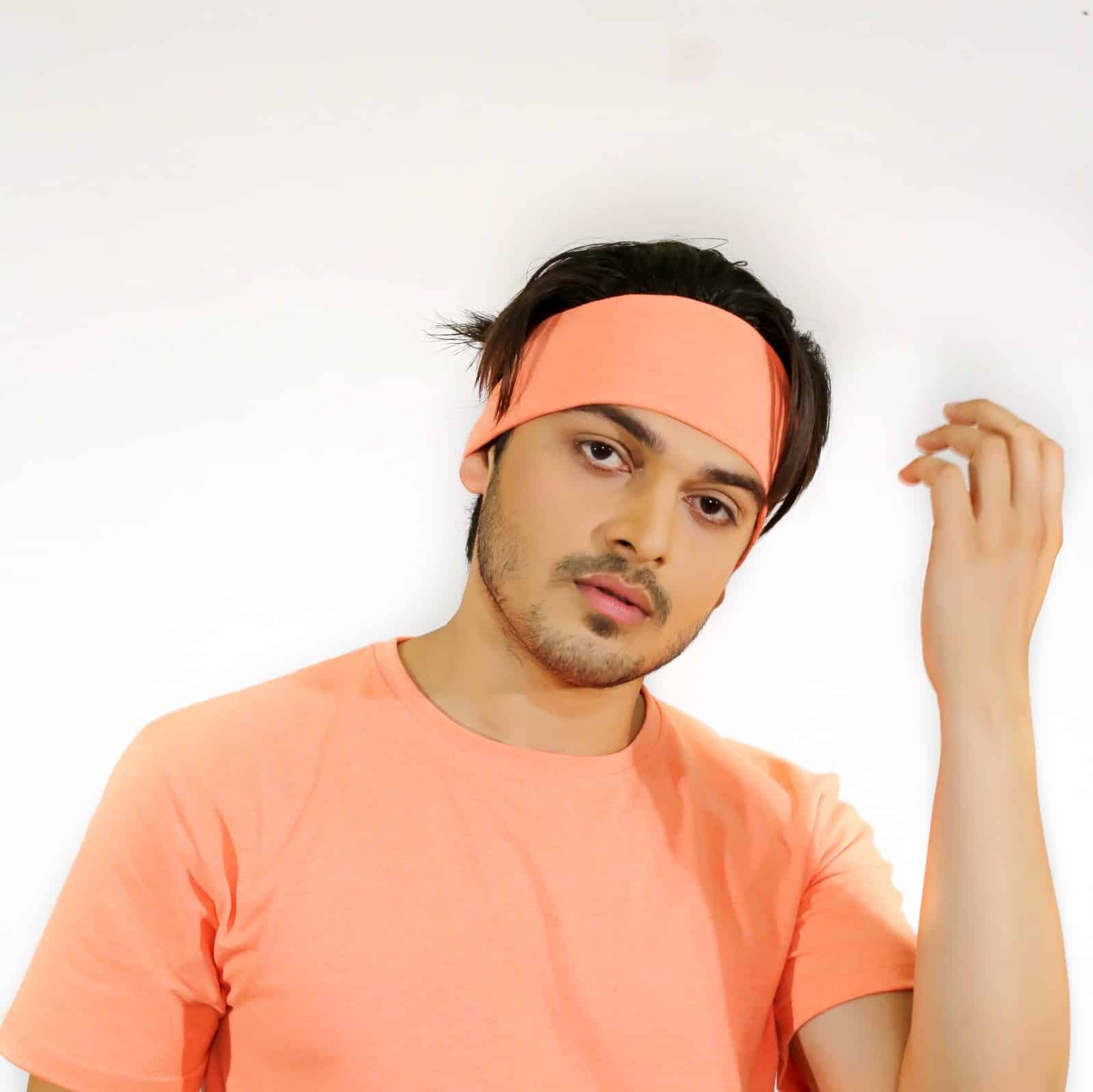 Tangy Peach Head Band image 1