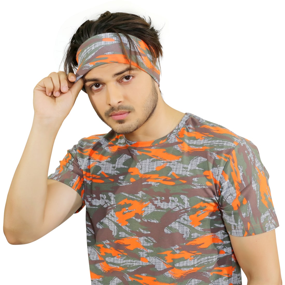 Orange Military Head Band image 1