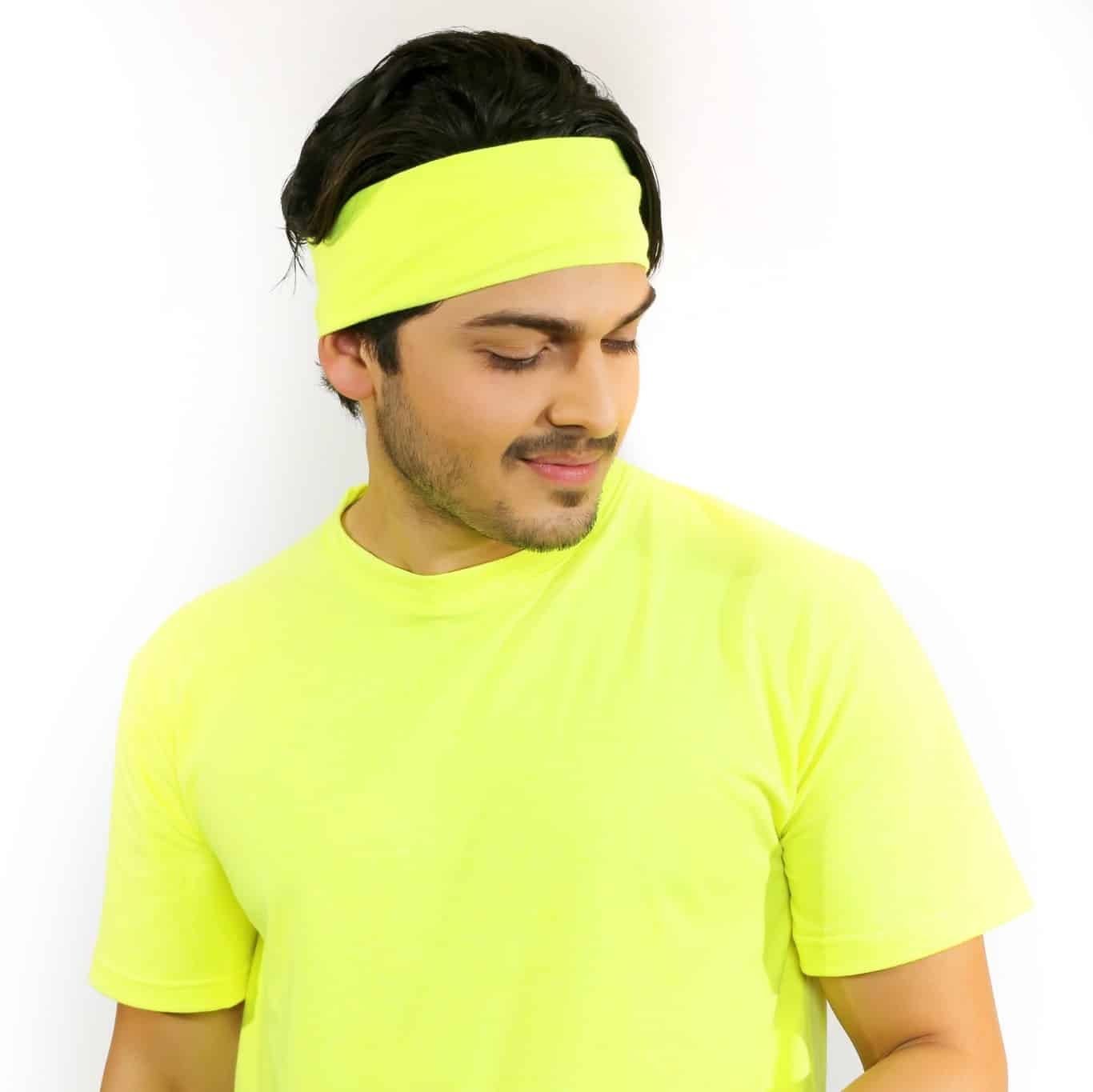 Lemon Yellow Head Band image 1