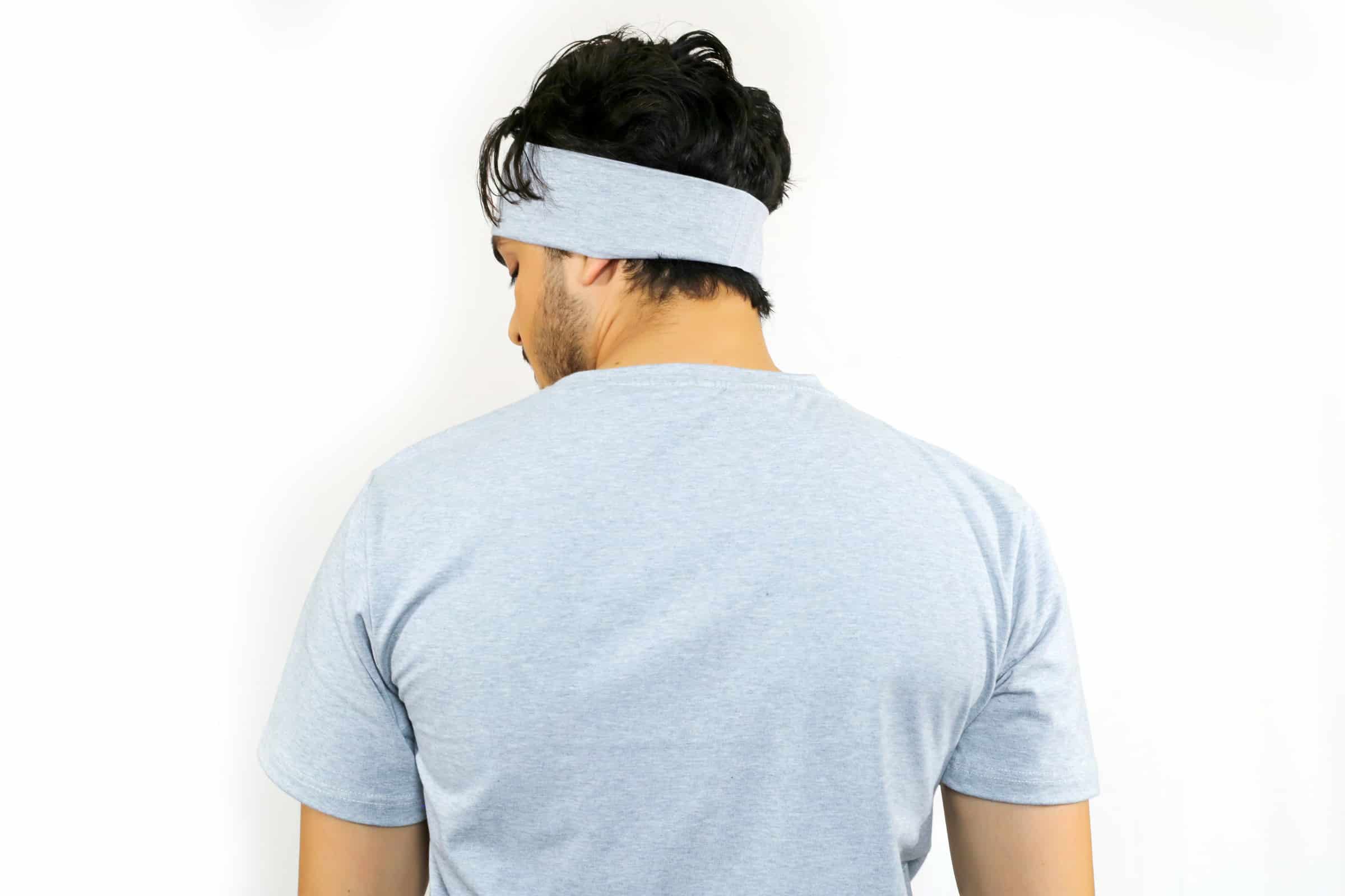 Mélange Grey Head Band image 3