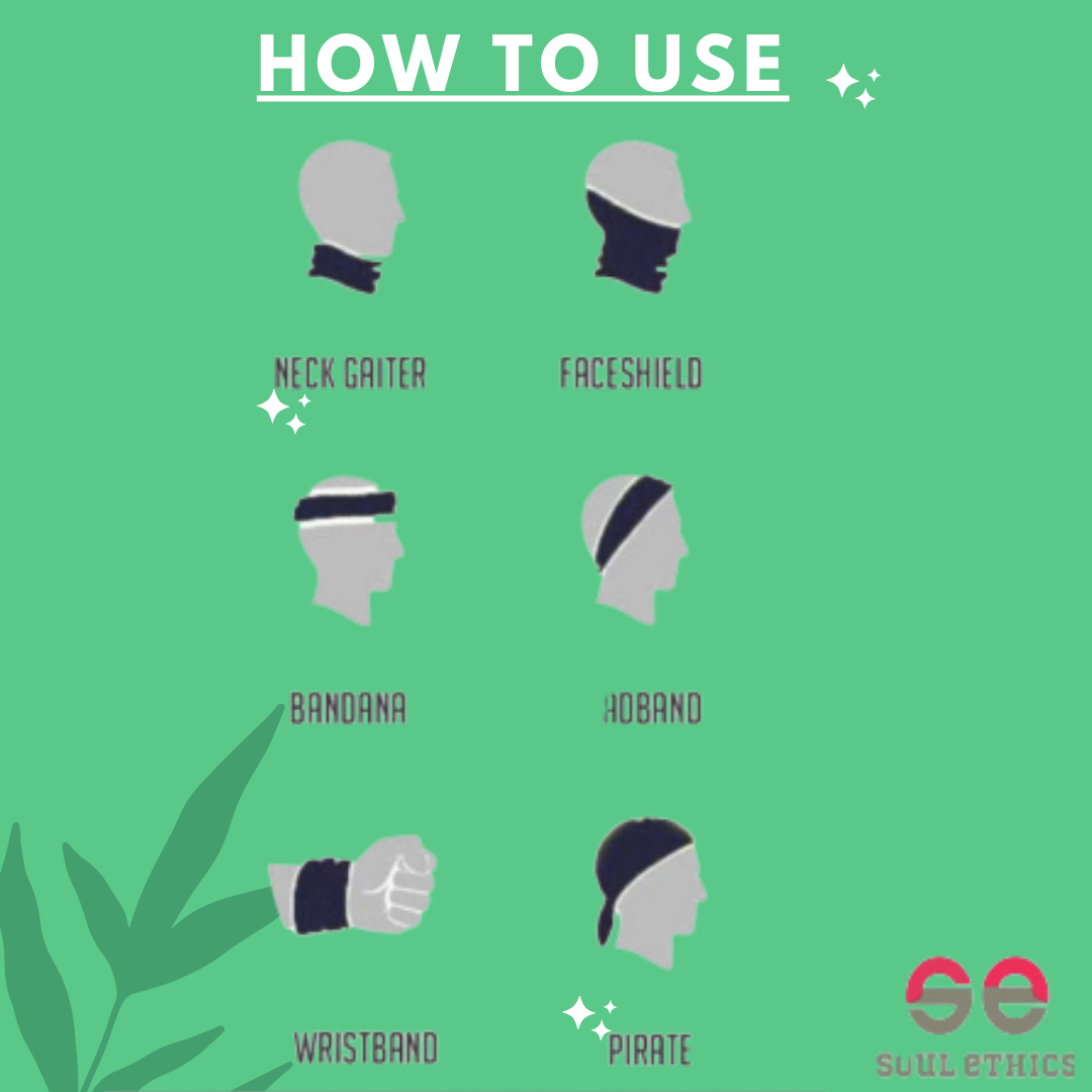 Cotton Head Wrap Bandana, 9 in 1 Bandana, Helmet Cap, Hair Band, Face Mask for Riding Bikes, Suitable for Both Men and Women, Free Size (Pack of 1) Camo Green image 1