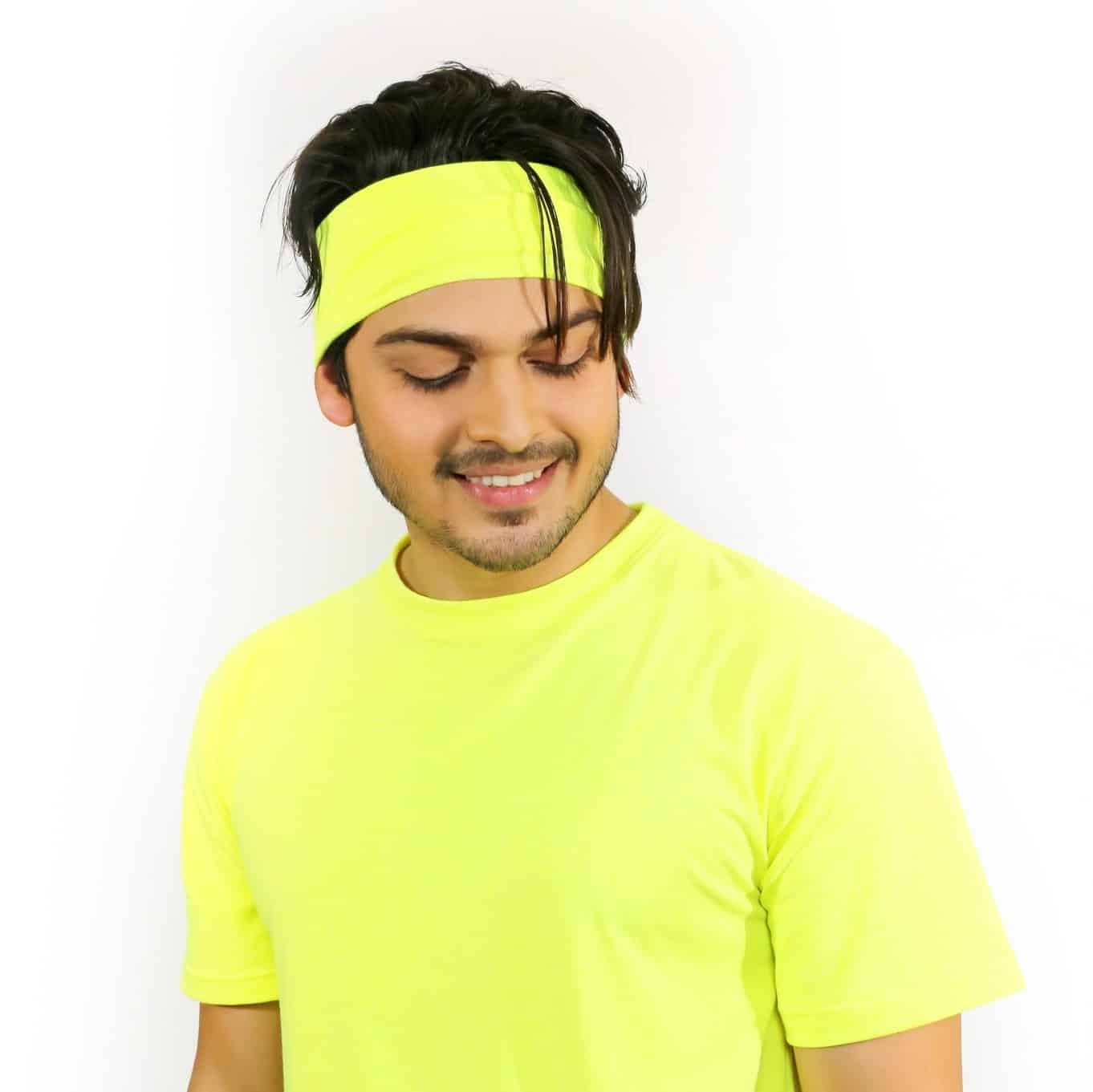 Lemon Yellow Head Band image 2