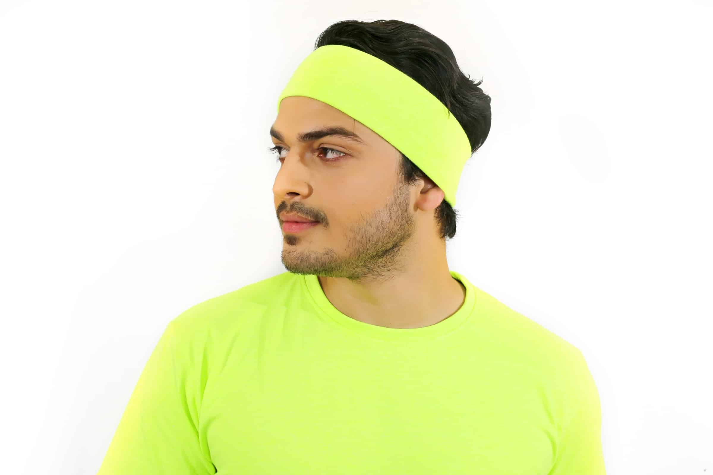 Neon Green Head Band image 4