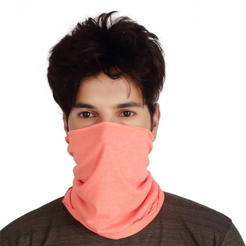 Peach Bamboo Head Wrap Bandana image 0