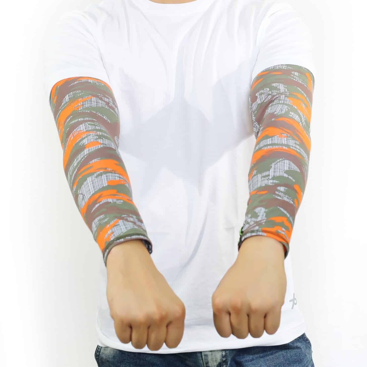 Tangy Orange Hand-Sleeves image 0