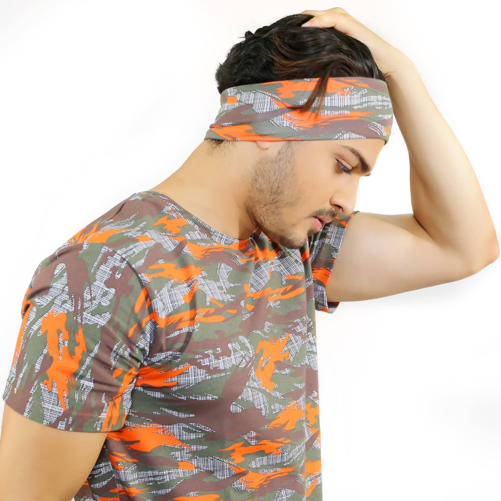 Orange Military Head Band image 2