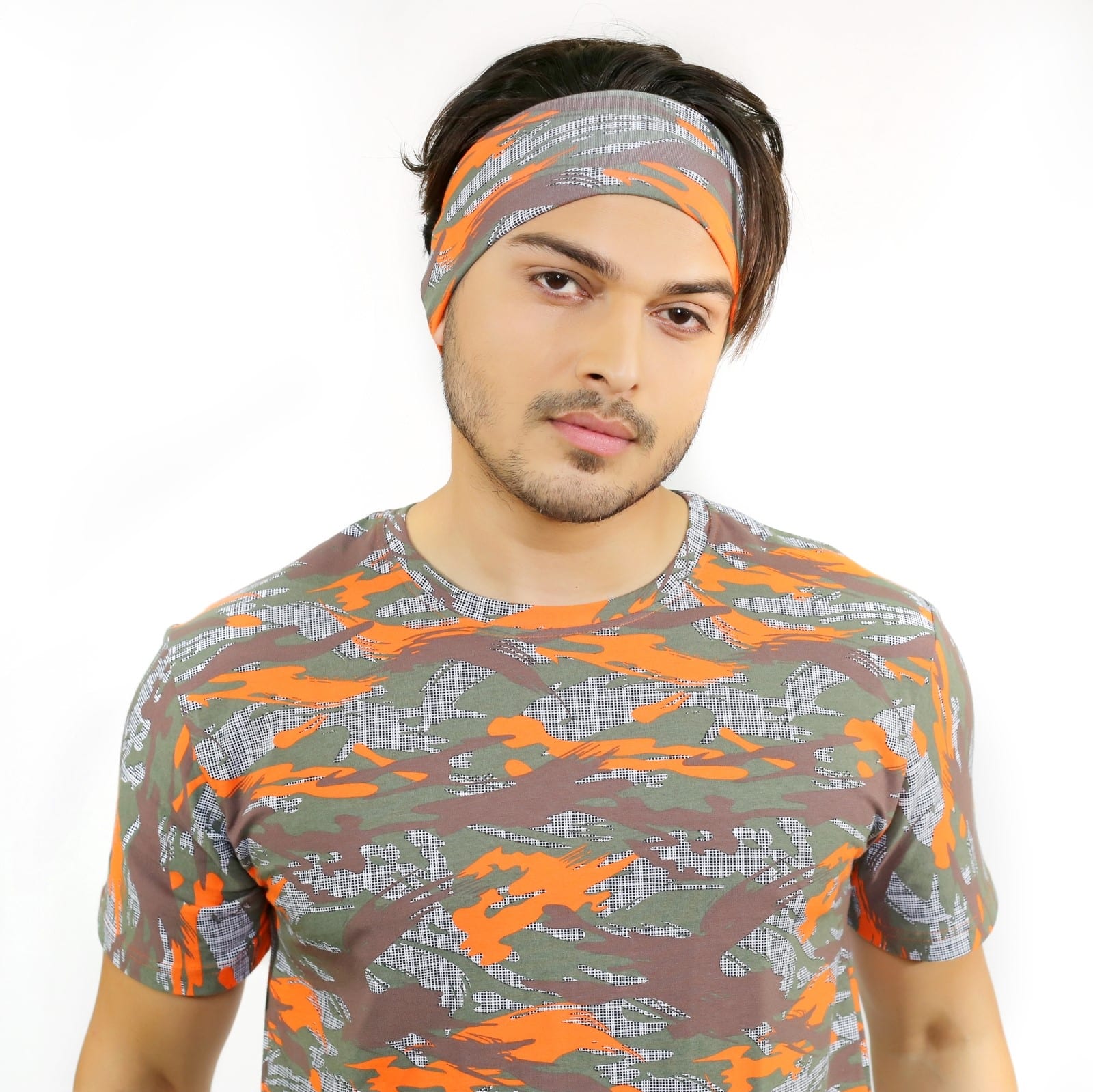Orange Military Head Band image 0