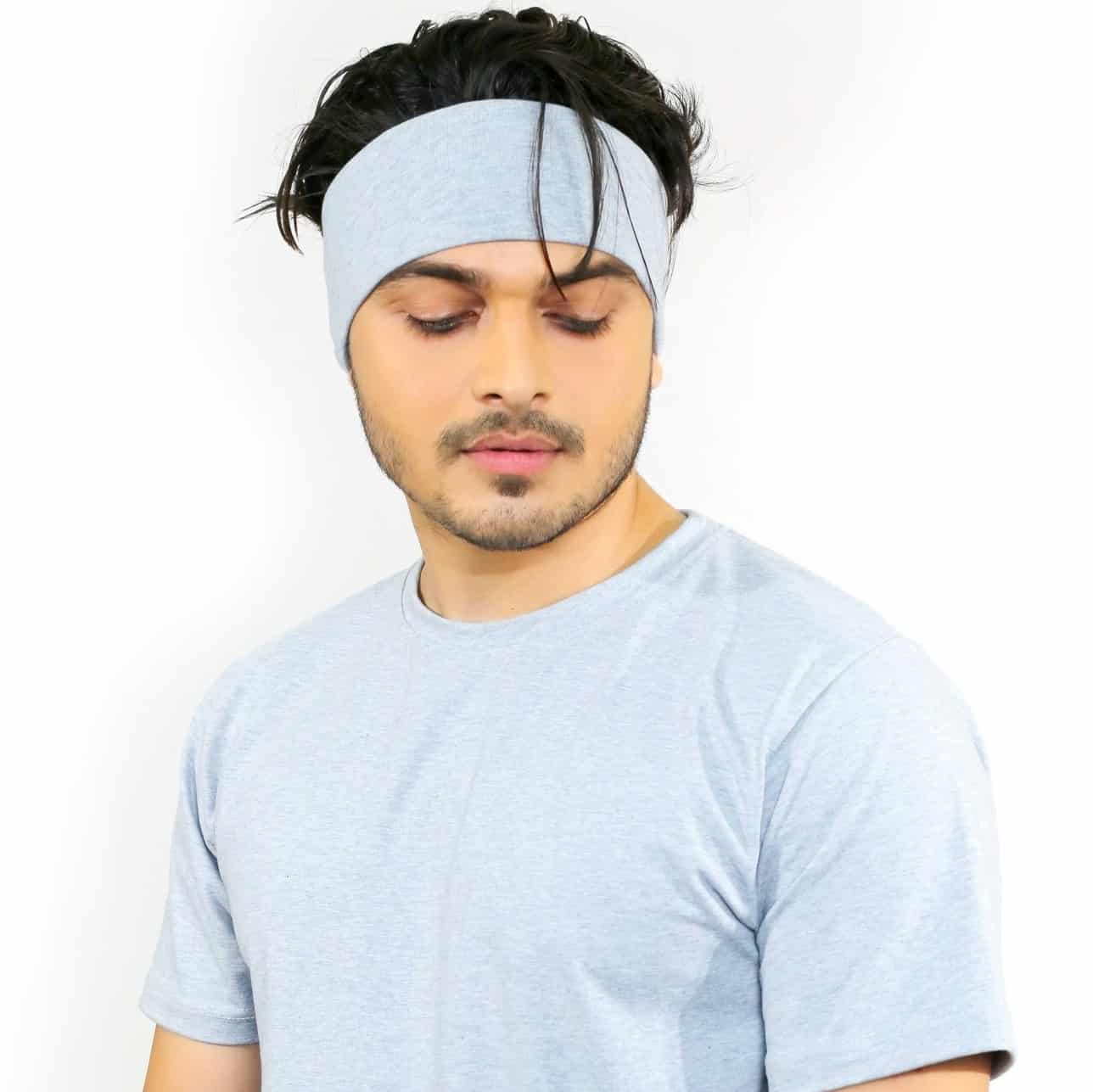 Mélange Grey Head Band image 0