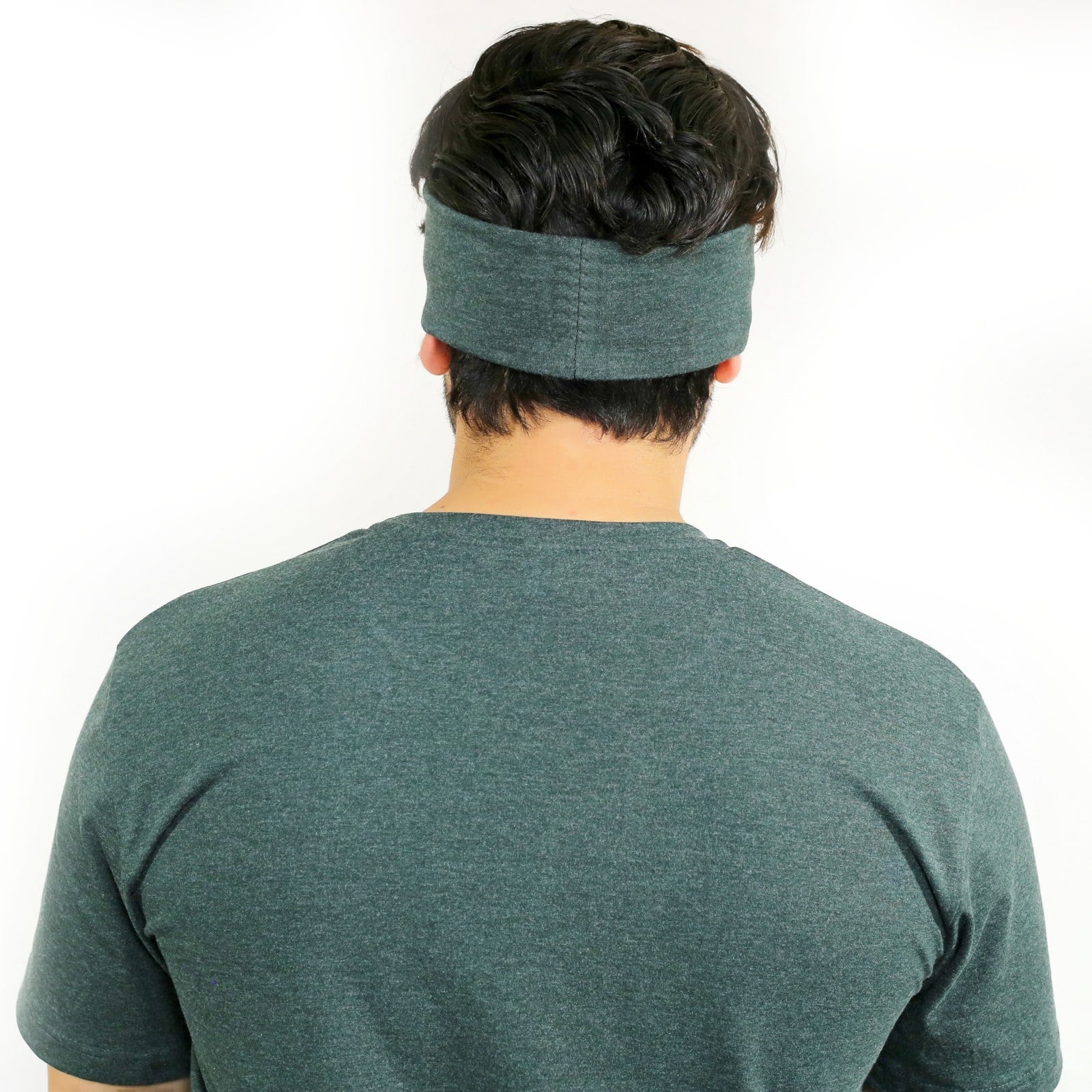 Bottle Green Head Band image 3